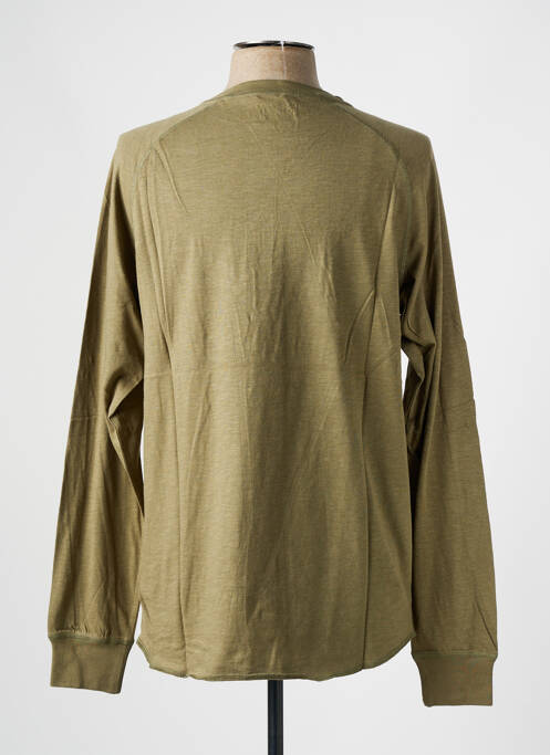 T-shirt vert IRON AND RESIN homme