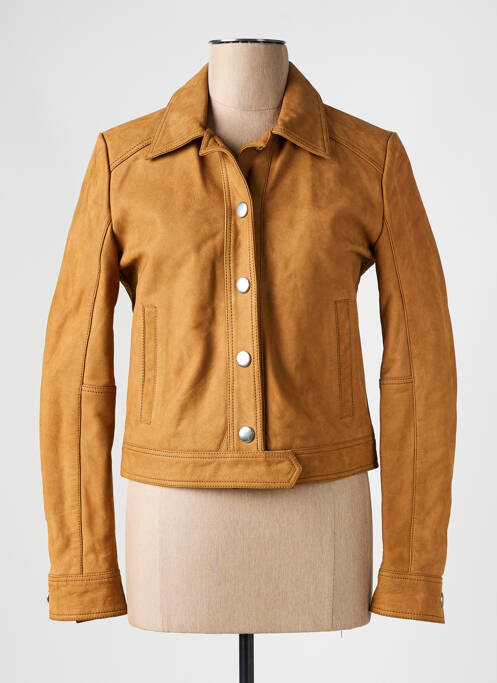 Veste casual marron ROSE GARDEN pour femme