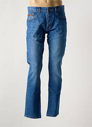 Jeans coupe slim fermeture boutonnée sur le devant taille normale bleu DAYTONA homme