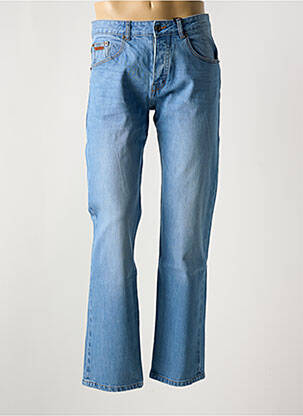 Jeans coupe slim fermeture boutonnée sur le devant taille normale bleu DAYTONA homme