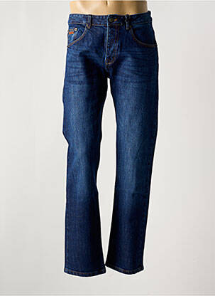 Jeans coupe slim fermeture boutonnée sur le devant taille normale bleu DAYTONA homme