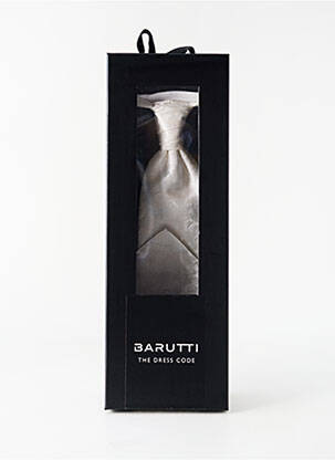 Cravate sélection tenue de soirée blanc BARUTTI homme