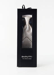 Cravate sélection tenue de soirée blanc BARUTTI homme
