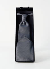 Cravate argent BARUTTI pour homme seconde vue