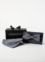 Noeud papillon gris BARUTTI pour homme seconde vue