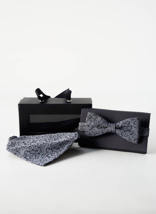 Noeud papillon gris BARUTTI pour homme