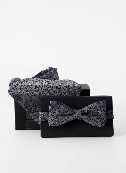 Noeud papillon gris BARUTTI pour homme