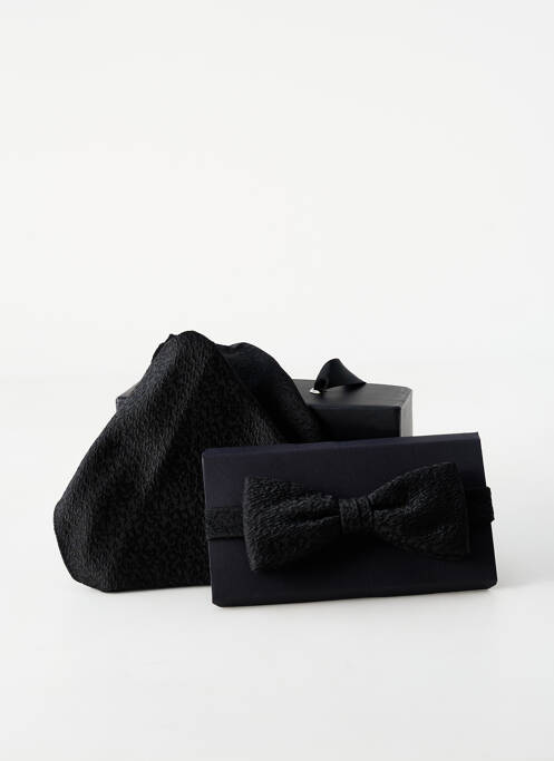 Noeud papillon noir BARUTTI pour homme