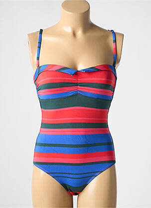Maillot de bain 1 pièce haut soutien-gorge emboitant haut soutien-gorge emboitant bleu SIMONE PERELE femme