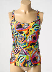 Haut de maillot de bain jaune ANTIGEL pour femme seconde vue