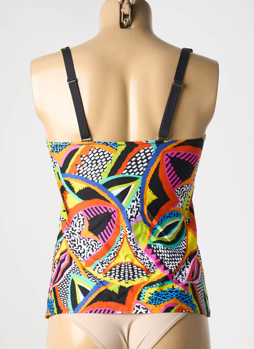 Haut de maillot de bain jaune ANTIGEL pour femme