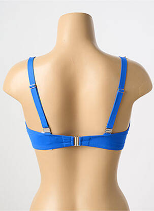 Haut de maillot de bain haut soutien-gorge emboitant haut soutien-gorge emboitant bleu ANTIGEL femme