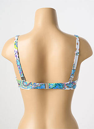 Haut de maillot de bain haut soutien-gorge moulé haut soutien-gorge moulé bleu ANTIGEL femme