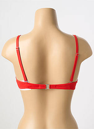 Haut de maillot de bain haut soutien-gorge moulé haut soutien-gorge moulé rouge ANTIGEL femme