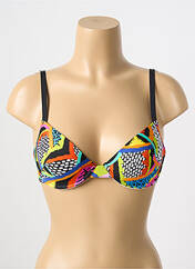 Haut de maillot de bain noir ANTIGEL pour femme seconde vue