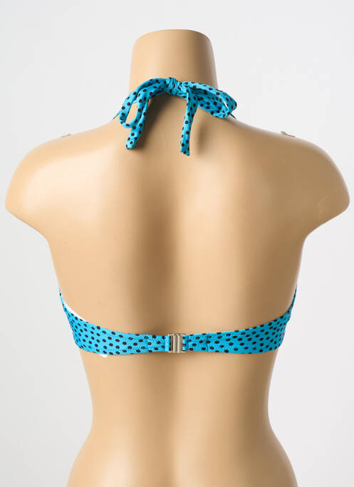 Haut de maillot de bain bleu ANTIGEL pour femme