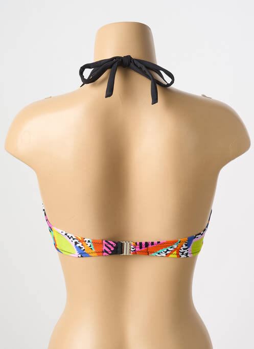 Haut de maillot de bain noir ANTIGEL pour femme