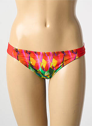 Bas de maillot de bain imprimé fantaisie culotte rouge ANTIGEL femme