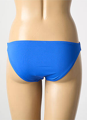 Bas de maillot de bain imprimé fleurs culotte bleu ANTIGEL femme