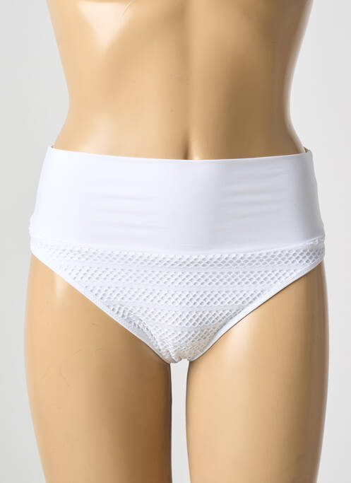 Bas de maillot de bain blanc ANTIGEL pour femme