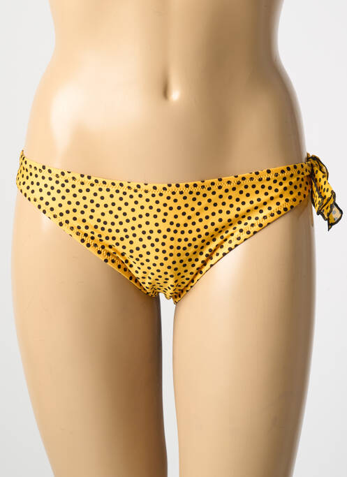 Bas de maillot de bain jaune ANTIGEL pour femme