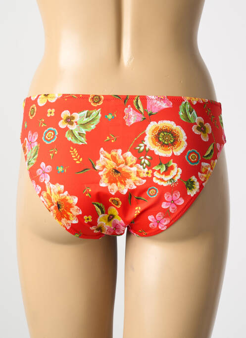 Bas de maillot de bain orange ANTIGEL pour femme