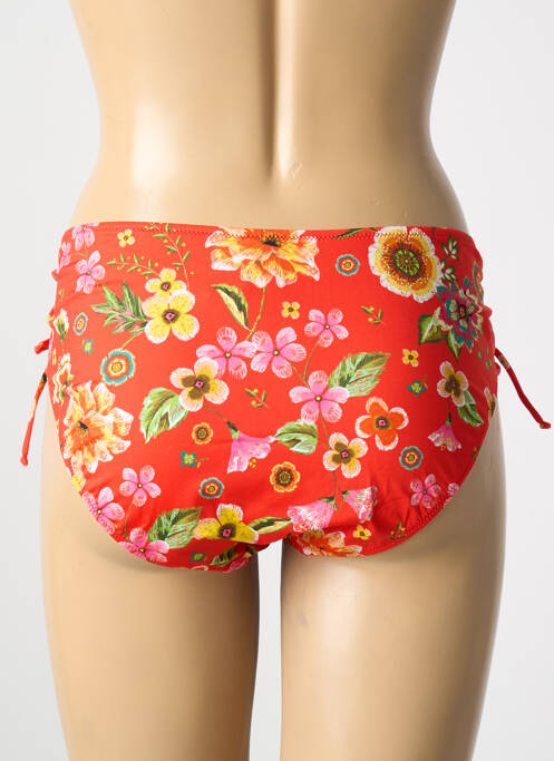 Bas de maillot de bain rouge ANTIGEL pour femme