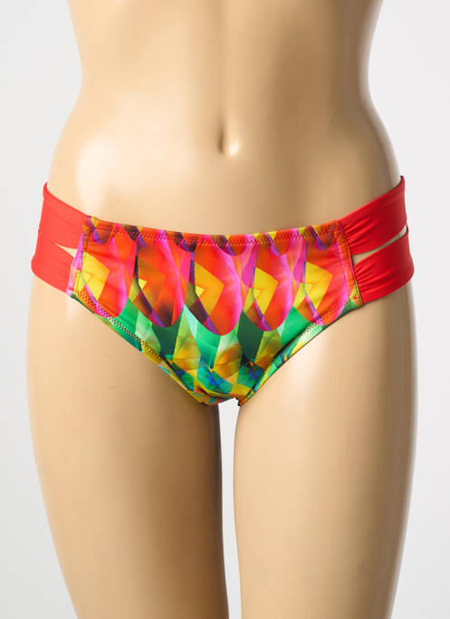 Bas de maillot de bain rouge ANTIGEL pour femme