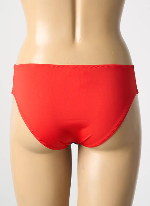 Bas de maillot de bain rouge ANTIGEL pour femme