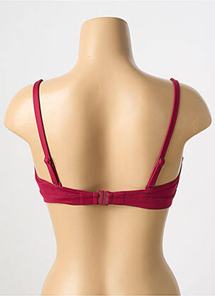 Haut de maillot de bain stretch haut bandeau rouge SIMONE PERELE femme