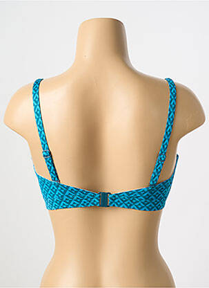 Haut de maillot de bain stretch haut bandeau bleu SIMONE PERELE femme