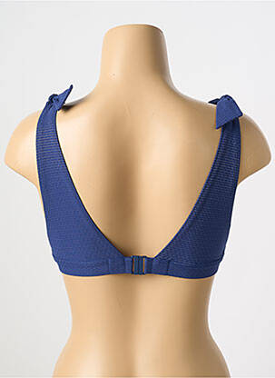 Haut de maillot de bain stretch haut soutien-gorge avec mousse de rembourrage amovible bleu SIMONE PERELE femme