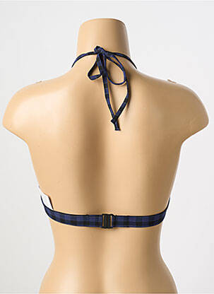 Haut de maillot de bain stretch haut soutien-gorge avec mousse de rembourrage amovible bleu SIMONE PERELE femme