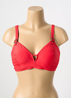 Haut de maillot de bain haut soutien-gorge emboitant haut soutien-gorge emboitant rouge SIMONE PERELE femme
