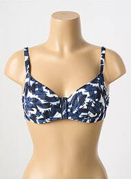 Haut de maillot de bain haut soutien-gorge emboitant haut soutien-gorge emboitant bleu SIMONE PERELE femme