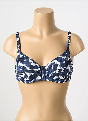 Haut de maillot de bain haut soutien-gorge emboitant haut soutien-gorge emboitant bleu SIMONE PERELE femme
