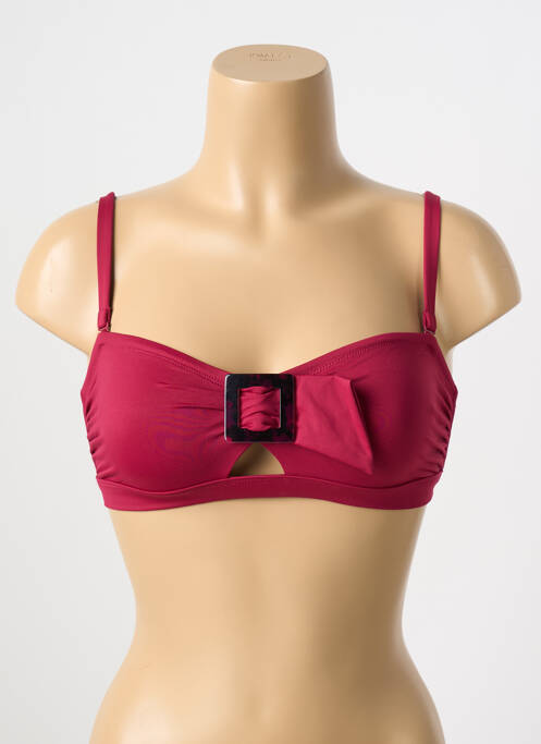 Haut de maillot de bain rouge SIMONE PERELE pour femme
