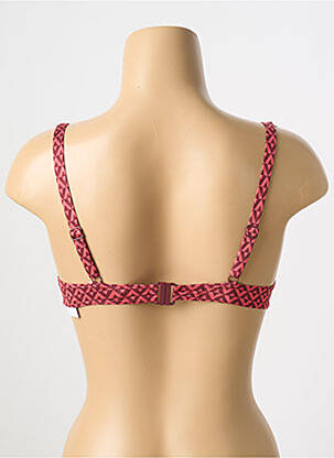 Haut de maillot de bain stretch haut soutien-gorge moulé rouge SIMONE PERELE femme