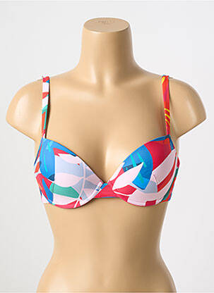 Haut de maillot de bain stretch haut soutien-gorge moulé rose SIMONE PERELE femme