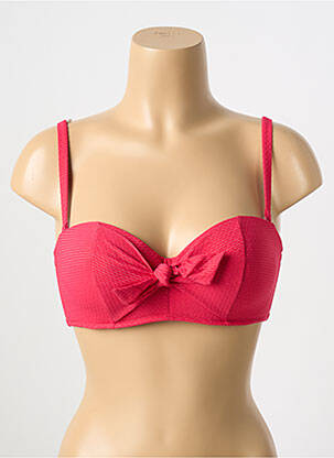Haut de maillot de bain stretch haut soutien-gorge balconnet rose SIMONE PERELE femme