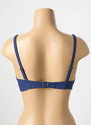 Haut de maillot de bain stretch haut soutien-gorge balconnet bleu SIMONE PERELE femme