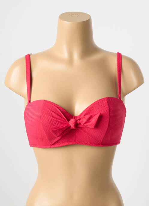 Haut de maillot de bain stretch haut soutien-gorge balconnet rose SIMONE PERELE femme
