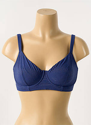 Haut de maillot de bain haut soutien-gorge emboitant haut soutien-gorge emboitant bleu SIMONE PERELE femme