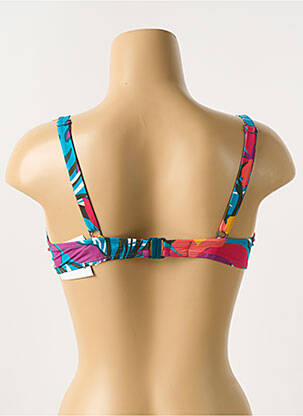 Haut de maillot de bain stretch haut soutien-gorge emboitant bleu SIMONE PERELE femme