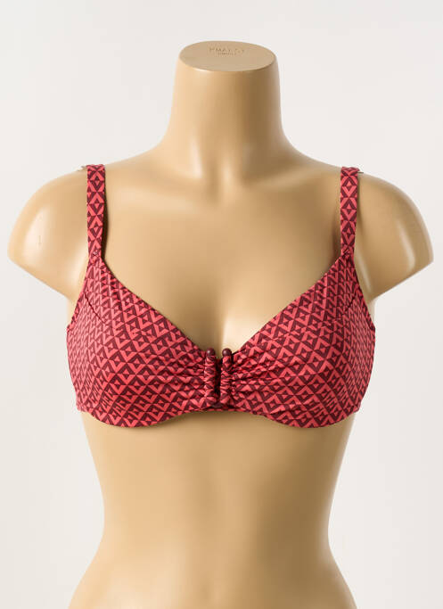 Haut de maillot de bain rouge SIMONE PERELE pour femme