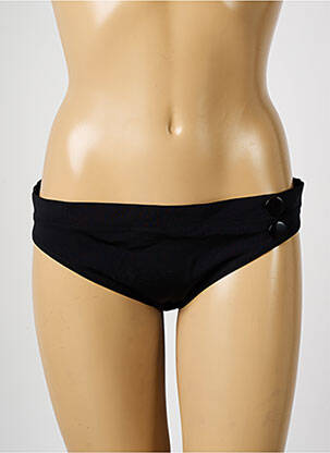 Bas de maillot de bain effet matière satinée culotte noir SIMONE PERELE femme