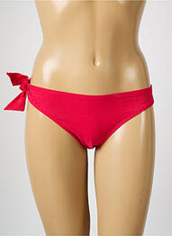 Bas de maillot de bain imprimé rayures culotte rose SIMONE PERELE femme