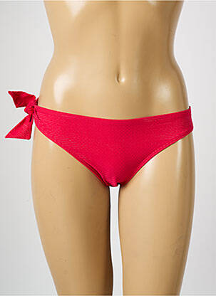 Bas de maillot de bain imprimé rayures culotte rose SIMONE PERELE femme