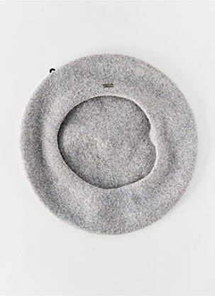 Chapeau forme béret gris BARTS femme