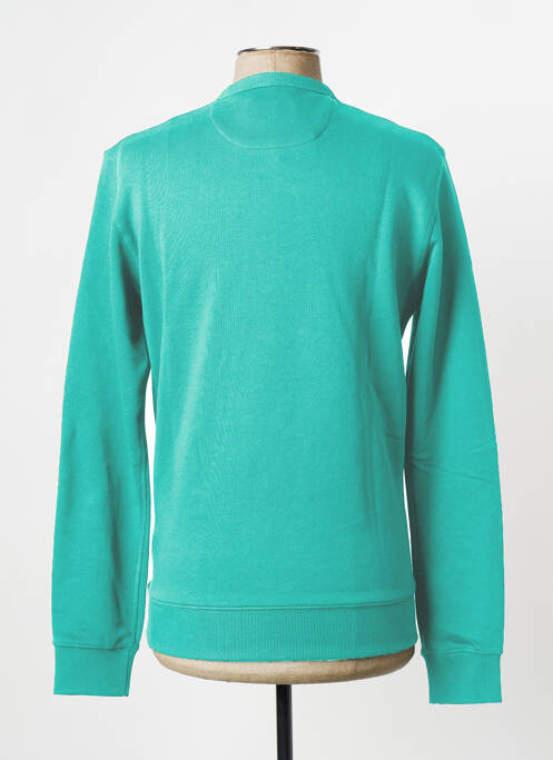 Sweat-shirt tissage jersey manches longues vert FARAH homme